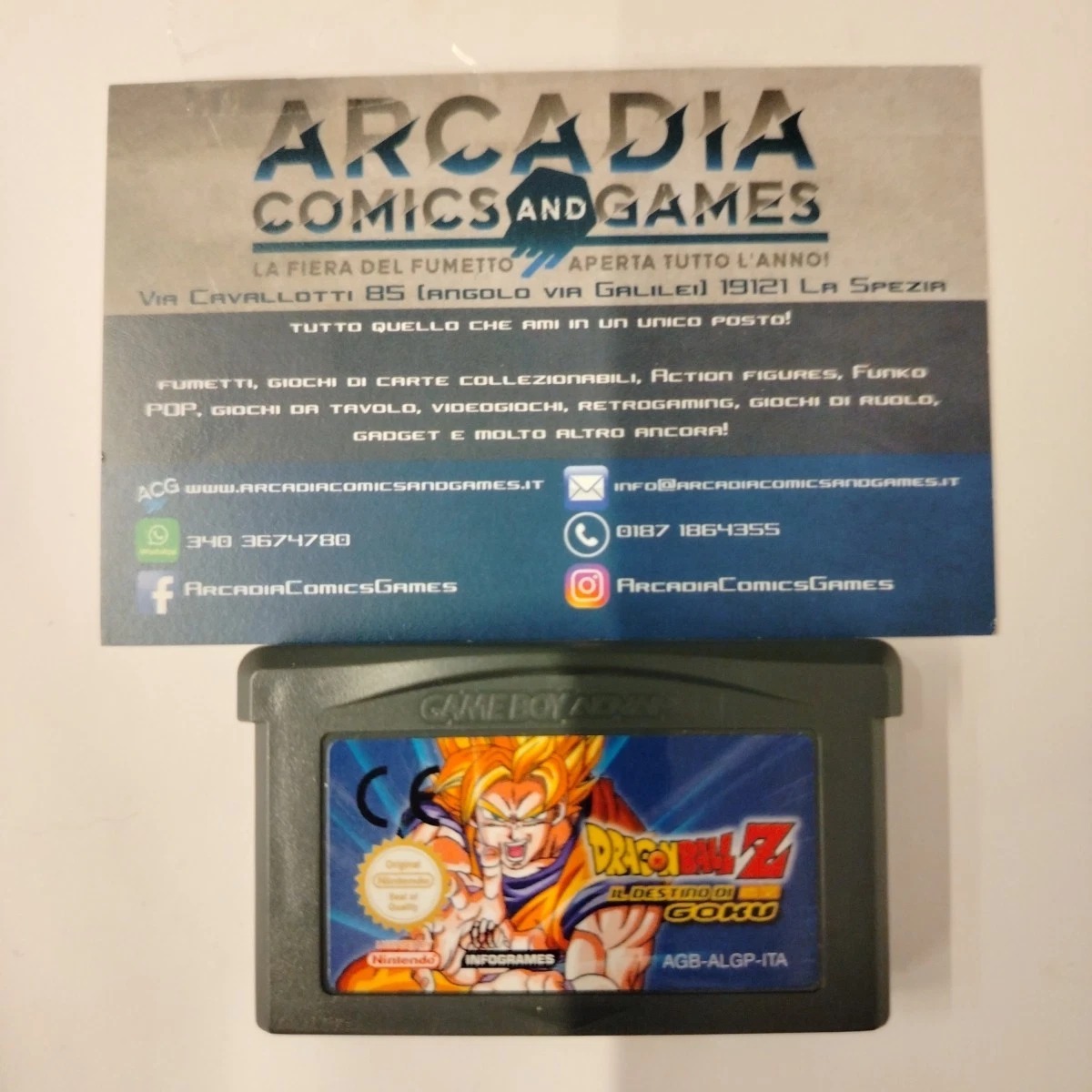 Dragon Ball Z Il Destino Di Goku Game Boy Advance GBA Nintendo Solo Cartuccia